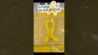 Awareness resin keychains using @JDictionResin for #awareness #endometriosis #pcos #fibromyalgia