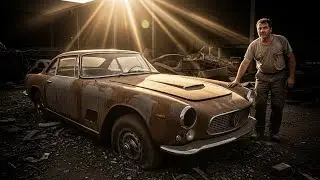 ASMR Car Restoration | 1960 Maserati 3500 GT | From Junkyard to Luxury