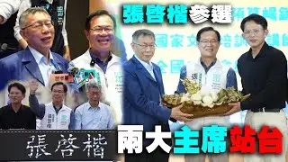 張啓楷參選嘉義市長柯文哲&黃國昌兩大主席站台