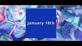 January 18th, 2026. 2 PM EST.