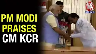 Water Grid project : PM Modi admires CM KCR governance  - Teenmaar News(22-04-2015)