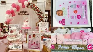 Cradle Ceremony Hamper Set ആക്കിയാലോ 🤩#hamper #cradleceremony #babygirl