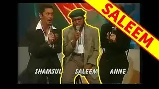 RARE! Saleem kena interview dan Shamsul Ghau Ghau terkena dengan Saleem