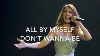 All by myself (-6) - Celine Dion version - Karaoke male lower