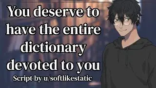 ASMR Charming nerd flirts with you in the library