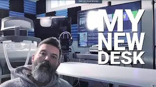 AnthroDesk Standup Desk! Building My ULTIMATE YouTube Streaming Setup Pt1!