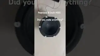 Peerless by Tymphany 830869 8&Prime; Nomex Cone HDS Woofer