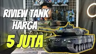 RIVIEW RC TANK LEOPARD 2A6! RC TANK TERBAIK❓#riview