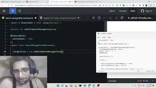 Проект на Angular 13 для создания веб-приложения преобразования речи в текст с использованием API...