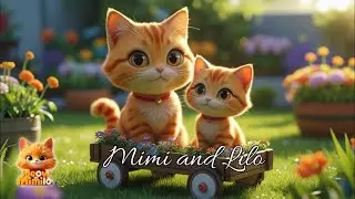The Rainbow Garden of Mimi and Lilo | meow mimilo