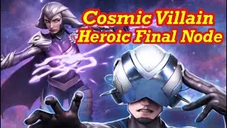 Cosmic Villains HEROIC Section Last Node MSF | Professor Xavier Saga Section - Marvel Strike Force