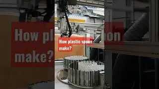 How plastic spoon make? high speed injection molding and auto packing