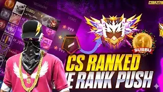 ❤️Free Fire CS Rank push 😈 LG SUBBU ❤️