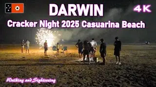 Darwin Cracker Night Fireworks at Casuarina Beach & Dripstone Cliffs Territory Day 2025 NT Australia