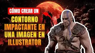 #FastTips - 🚀 Cómo Crear un CONTORNO IMPACTANTE en una IMAGEN en Illustrator 🎨✨ [ver.2024]