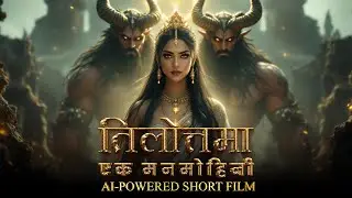 तिलोत्तमा: एक मनमोहिनी | Tilottama: The Enchantress | AI Powered Mythology Film + Behind The Scenes