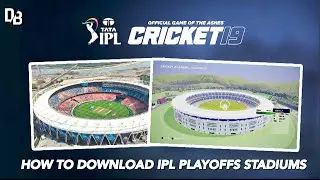 Cricket 19 &bull; How to Download IPL 2023 Playoffs Stadiums in Cricket 19 &bull; IPL 2023 in Cricket 19