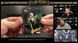 2025 Topps Marvel Chrome Hobby 2 Box Break #16   RANDOM LETTER STYLE