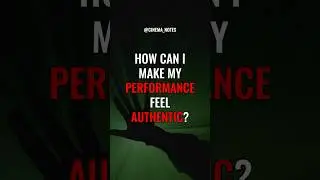 Meryl Streep: How to Make Your Performance Feel Real #acting #filmmaking #merylstreep
