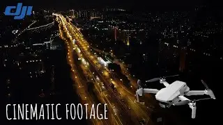 DJI MINI 2 | MOSCOW | NIGHT CINEMATIC 4K FOOTAGE