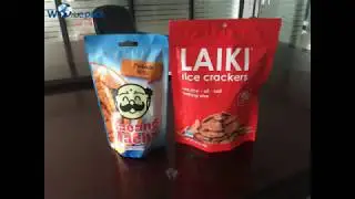Chips packing machine of Doy pack or stand up bag(preformed bag)