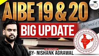 BIG UPDATE AIBE 19 & 20 | BY- NISHANK AGRAWAL