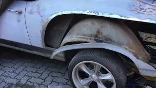 68 Chevelle quarter panel patch