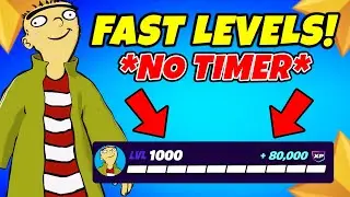 NEW AFK FAST Fortnite XP Map To Help LEVEL UP FAST In Chapter 7!