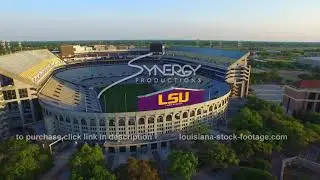 2865 Epic aerial LSU Tiger Stadium Baton Rouge Louisiana state university