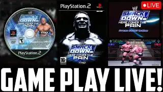 WWE SmackDown Here Comes The Pain! LIVE PS2 GAMEPLAY! | WWE Season Mode Ep 1