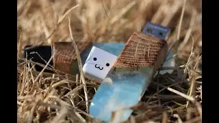 DIY:How to make Wood and Resin USB Stick【ウッドレジン】