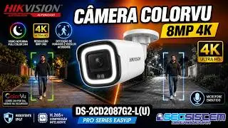 Hikvision DS-2CD2087G2-LU - Colorvu IP 8MP (4K)