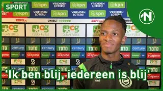 Noam Emeran verbaast als scorende rechtsback: 'Dit is wat ik kan'