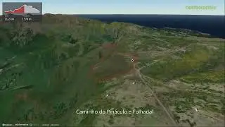 Caminho do Pin&aacute;culo e Folhadal ∆ hiking trails ∆ 3d-trail.com/portugal/