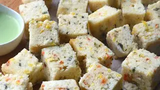Microwave Idli Squares | Perfect Breakfast & Evening Snack | Fireless Cooking in Under 15 Minutes