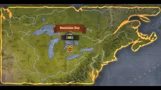 Railway Empire. Scenario: Canada Great Lakes. Dominion Day. 1861. (2025 Replay)