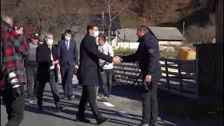 Drumul de pe Valea Ruscovei Ionel Bogdan, pres  CJ Maramureș