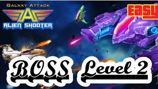 Galaxy Attack Alien Shooter | BOSS | LEVEL-2 | DIPTERA Easy