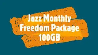 Jazz Monthly Freedom Package 100GB Price, Code & Details