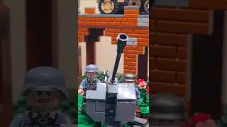 Lego Flak 38 firing on incoming Aircraft 💥 #lego #ww2 #legomilitary #brickmania