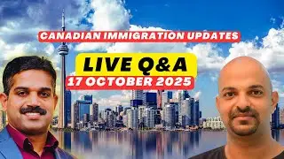 Latest Live Q&A Canada Immigration With Jayesh Jacob RCIC, Bijo Sebastian(Host)