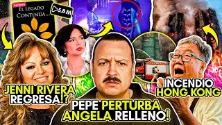 PERTURBADOR VIDEO de PEPE y ANGELA AGUILAR! JENNI RIVERA REAPARECE!? INCENDIO en HONG KONG!