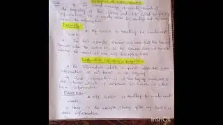 Information structure in discourse