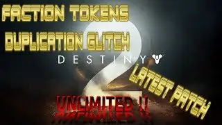 Destiny 2 - FACTION TOKENS GLITCH recent patch (((first ever talking glitch video)))