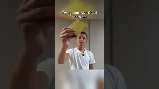 Trying Dubai chocolate&hellip;