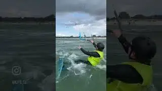 The reality of learning to kitesurf 😂 #kitesurf #kitesurfer #dontpullthebar