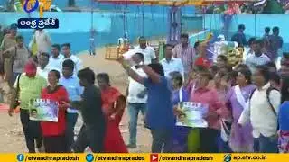 YCP Stages Agitation at Vizag's RK Beach | Seeking Special Status to AP