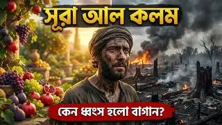 সূরা আল কলমের গল্প: আল্লাহ কেন বাগানের মালিকদের ধ্বংস করলেন? | Islamic Story Bangla