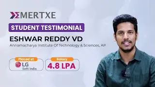 Emertxe Reviews: Eshwar Reddy Placed at LG Soft | Best Training Institute for Embedded Systems