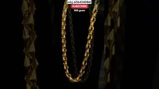 🔥Stunning 300gm Gold Chain Deisgn #gold #shorts #chain #viralvideo